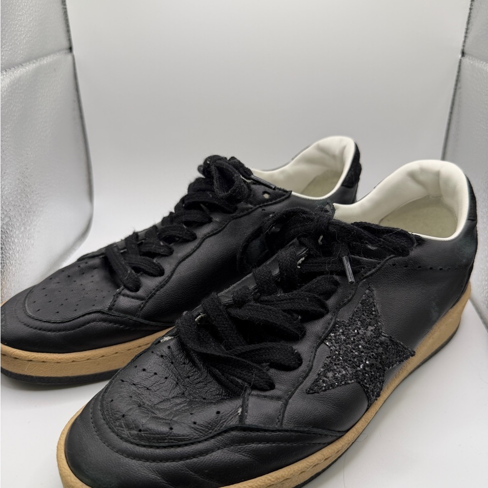 Golden Goose Ballstar Black Sneaker